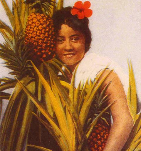 Libby's Pineapple Girl