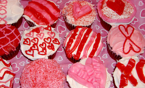 Sonya's V-day Cupcakes
