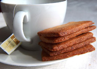 Dandoy Biscuits with Tea