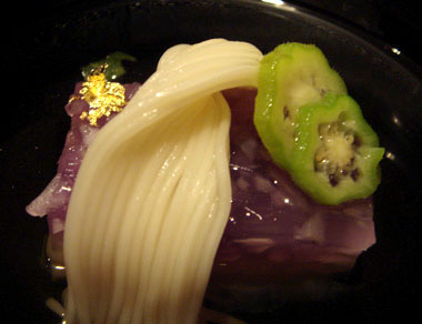 Kajitsu layered cabbage with summer noodles