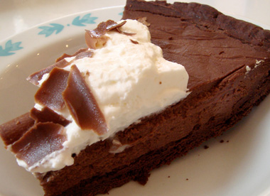 Pies 'N' Thigh's chocolate pudding pie