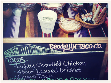 Brooklyn Taco Co. tacos