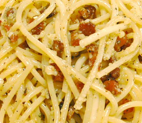 Spaghetti A La Carbonara