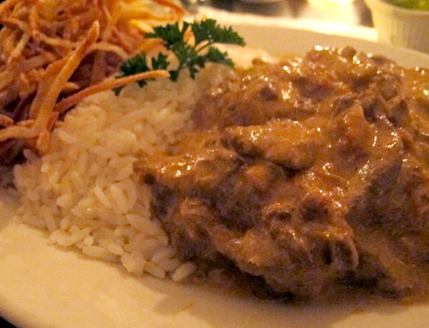 Beef Stroganoff (Stroganoff De Alcatra) 