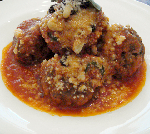 Polpettine Alla Siciliana (Meatballs)