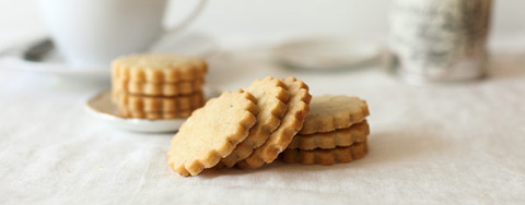 Honey Lavender Shortbread