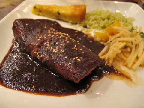 Mole Enchiladas