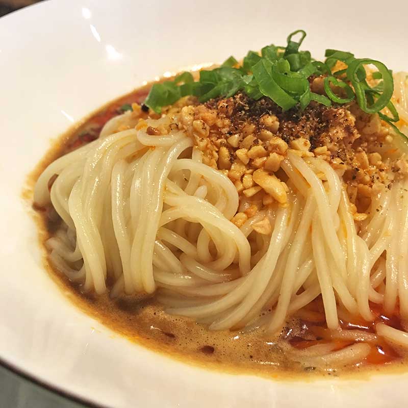 Dan Dan Noodles at Hao Noodle and Tea / Celia Sin-Tien Cheng