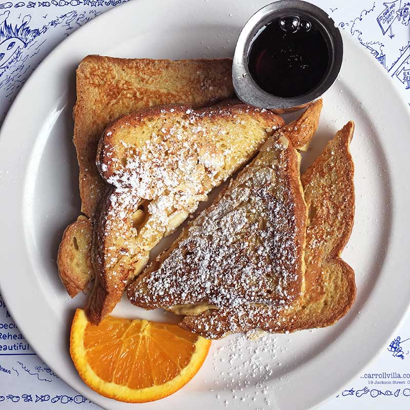 Almond French Toast at The Mad Batter / Celia Sin-Tien Cheng