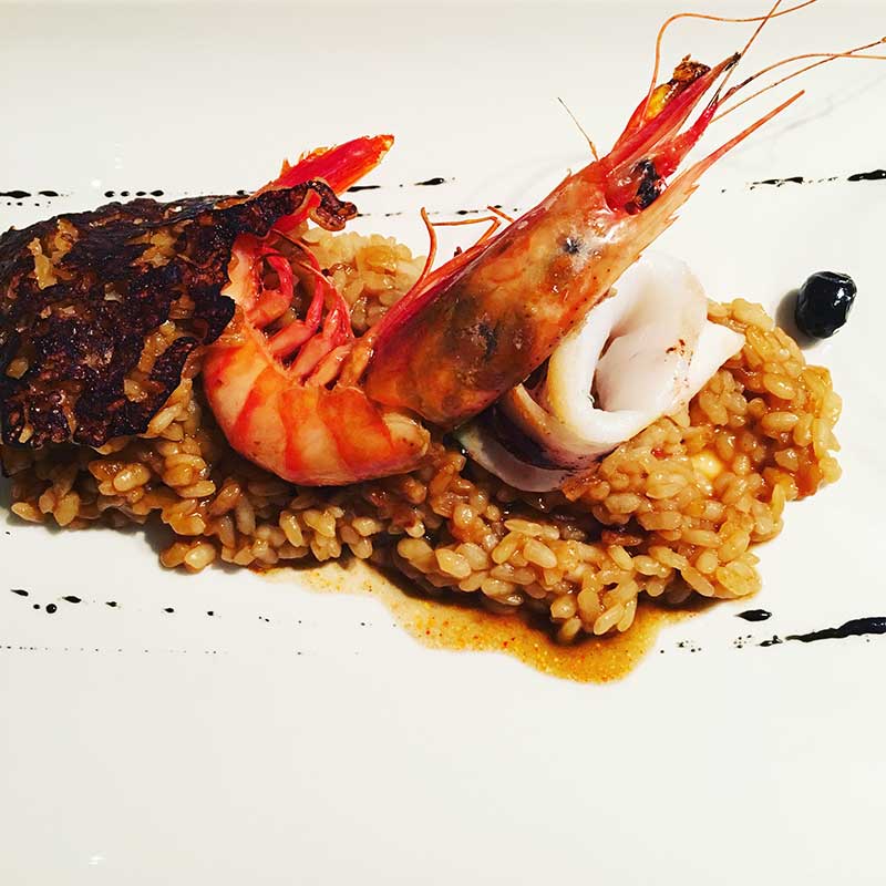 Creamy Seafood Rice at Restaurante Narru / Celia Sin-Tien Cheng