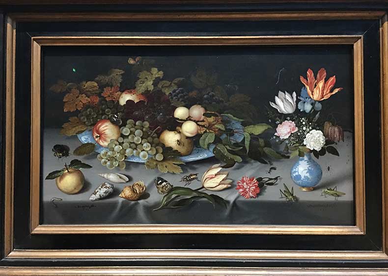 “Still Life with Fruit and Flowers” by Balthasar van der Ast / Celia Sin-Tien Cheng