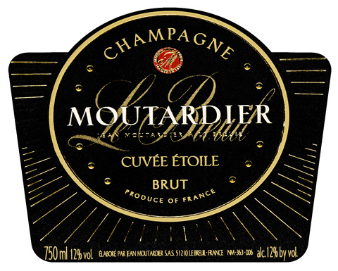 Champagne Moutardier Cuvée Etoile