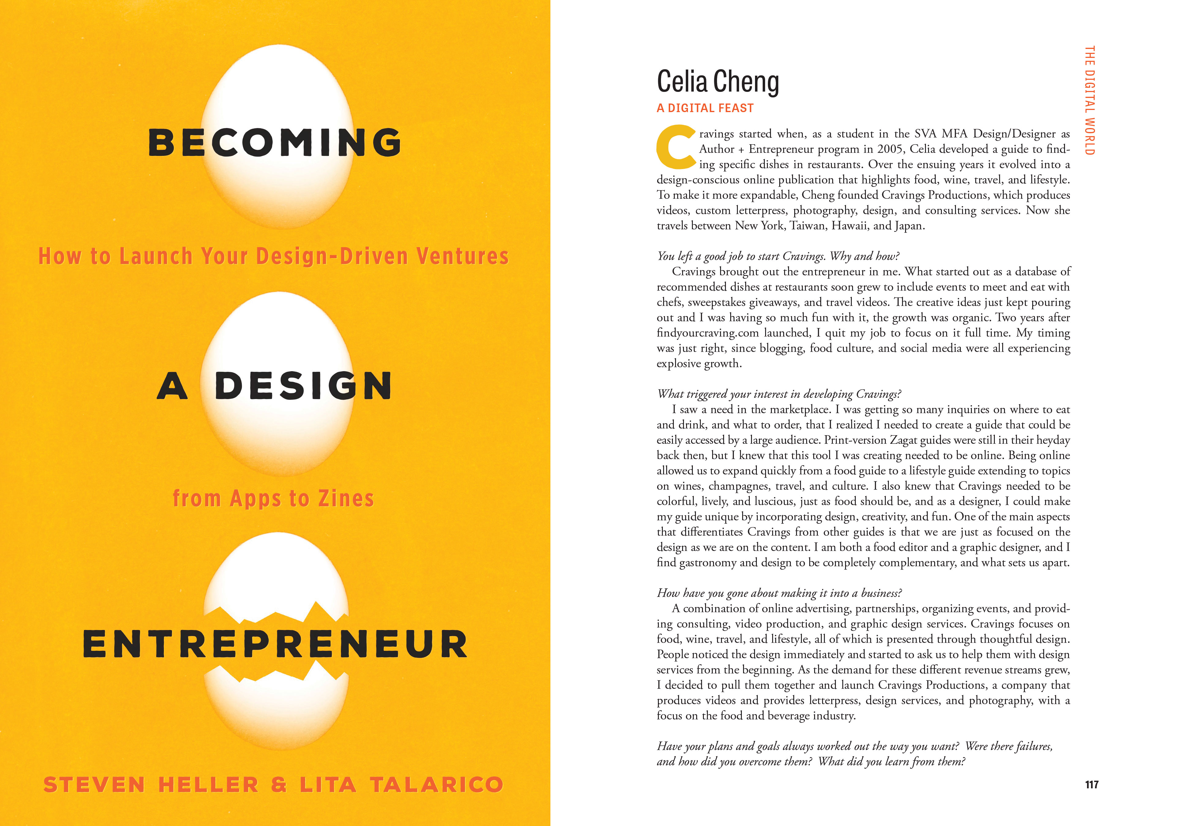 Becoming a Design Entrepreneur: Celia Cheng, A Digital Feast